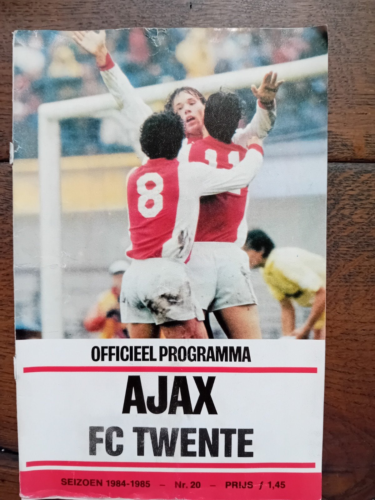 Ajax programma boekje - collectors item, Verzamelen, Ophalen of Verzenden, Zo goed als nieuw, Ajax, Boek of Tijdschrift