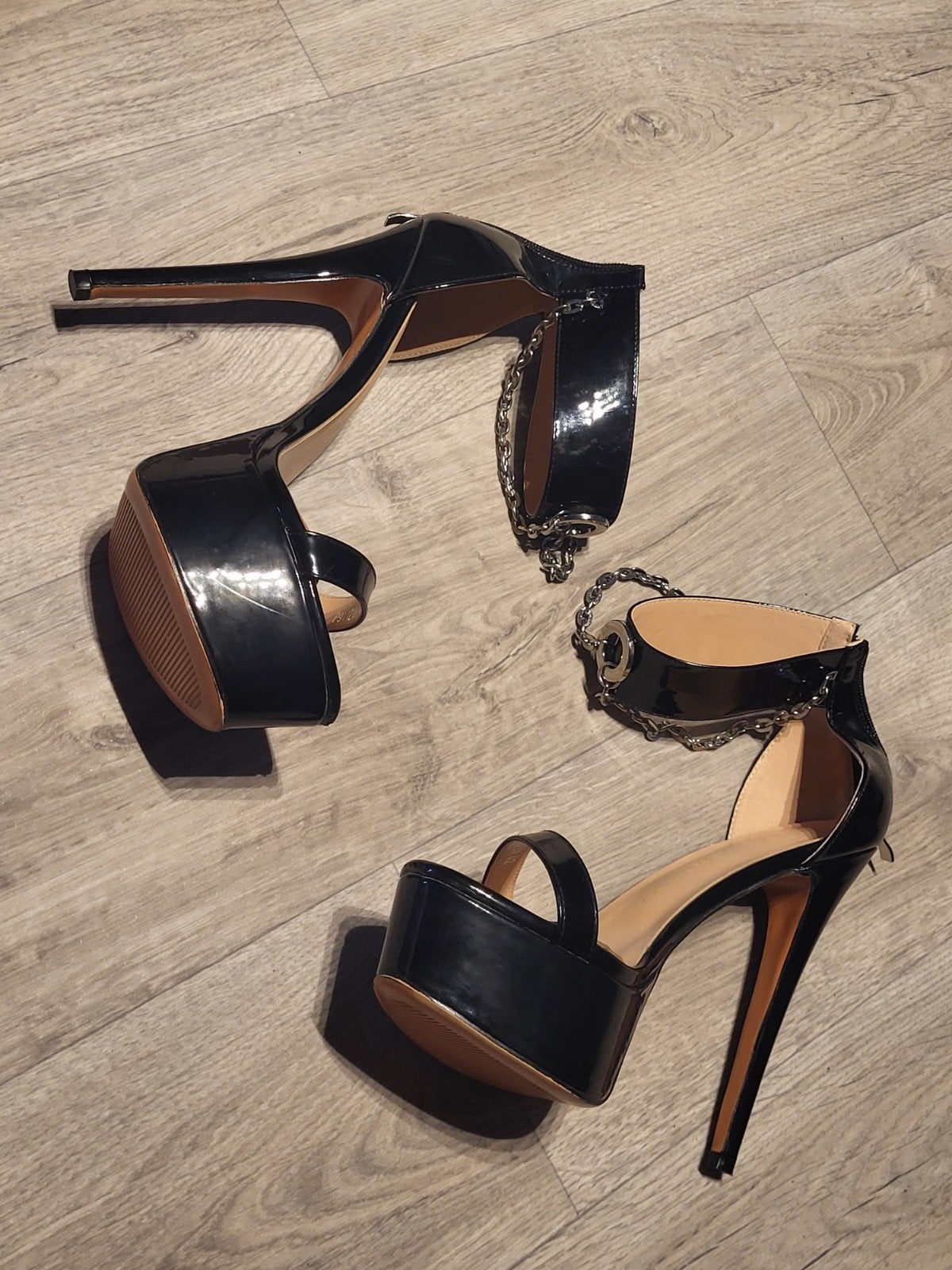 Nepleren pumps, maat 42, Onlymaker, Kleding | Dames, Pumps, Verzenden, Zwart, Zo goed als nieuw