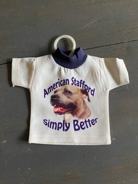 f37 – NIEUW hangertje shirt Am. stafford, Ophalen of Verzenden, Nieuw