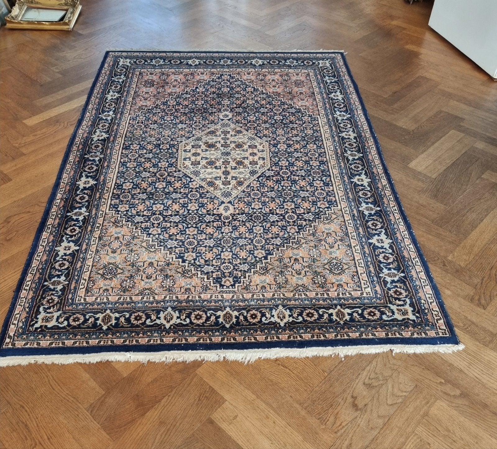 Echt Persisch tapijt 230 x 150 cm - Handgeknoopt, Ophalen, Gebruikt, Perzisch, Klassiek, Oosters, 200 cm of meer