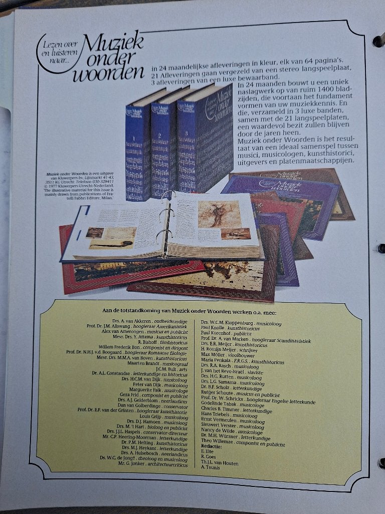 Muziek onder woorden encyclopedie, Algemeen, Diverse Auteurs, Ophalen, Gelezen