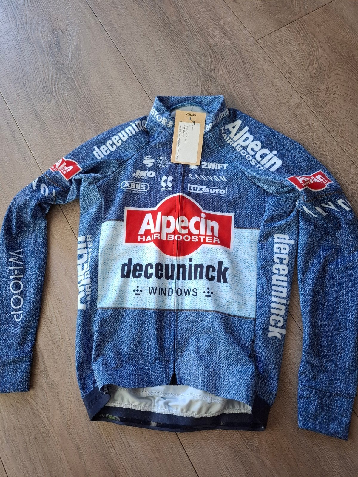 Alpecin deceuninck wielershirt lange mouwen nieuw maat s her, Fietsen en Brommers, Ophalen of Verzenden, Nieuw, Heren, Bovenkleding