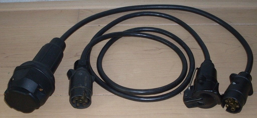 Aanhanger/ Caravan verleng- en verloopkabel, Ophalen, Gebruikt