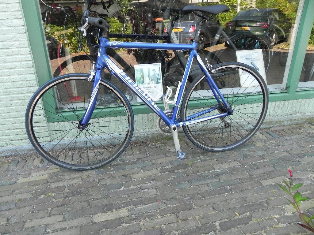 HAIBIHE RACE FIETS Zo goed als nieuw ., Fietsen en Brommers, Fietsen | Racefietsen, 28 inch, Aluminium, Zo goed als nieuw, Meer dan 20 versnellingen