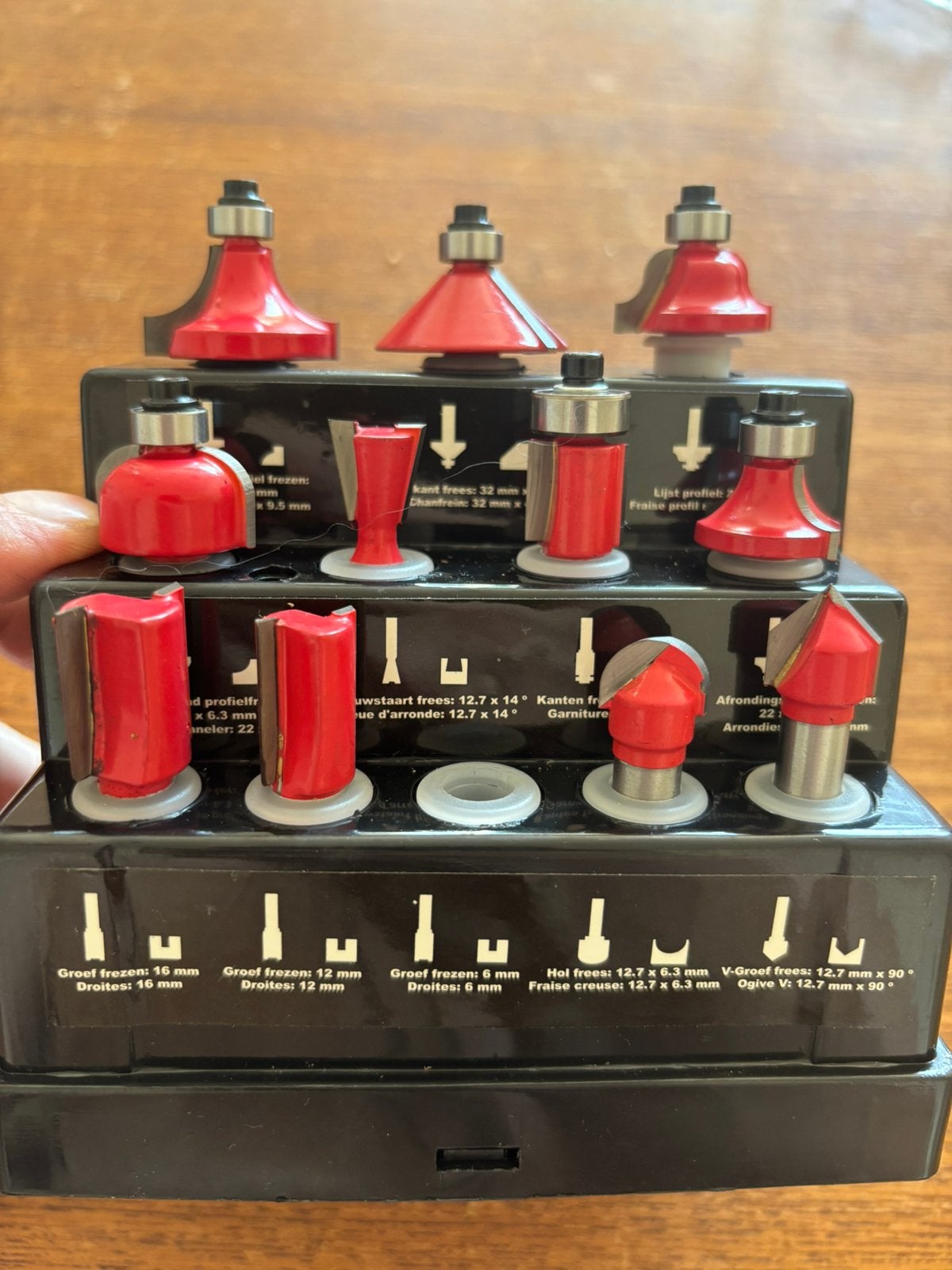 Baseline set van bovenfrezen [zie beschrijving], Ophalen of Verzenden, Nieuw, Bovenfrees