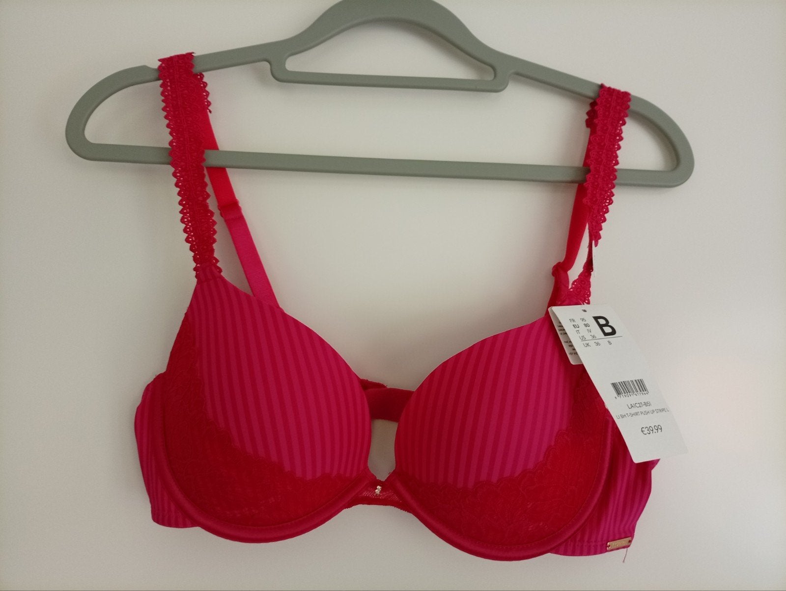Livera push up bh roze maat 80B nieuw!, Livera, Ophalen of Verzenden, Roze, BH