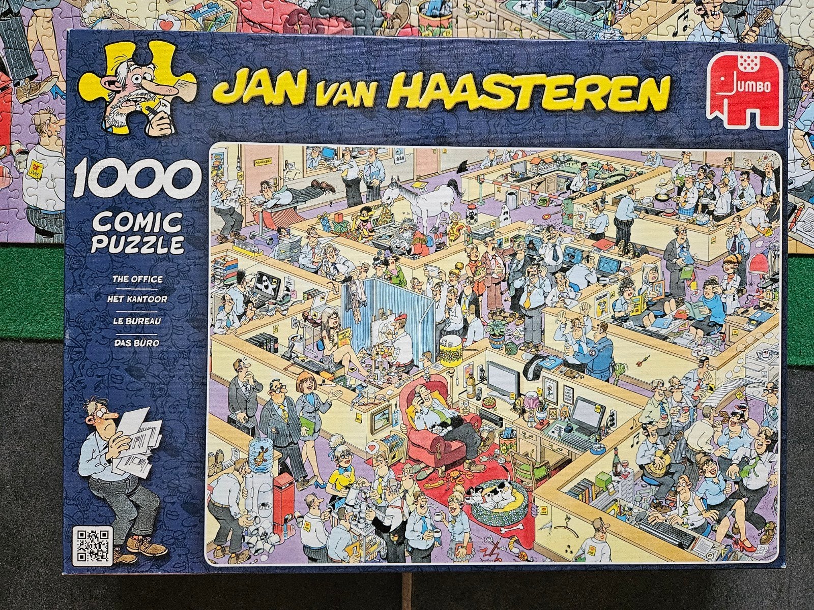 Jan van Haasteren puzzel 1000 stukjes, Ophalen of Verzenden, 500 t/m 1500 stukjes, Zo goed als nieuw, Legpuzzel