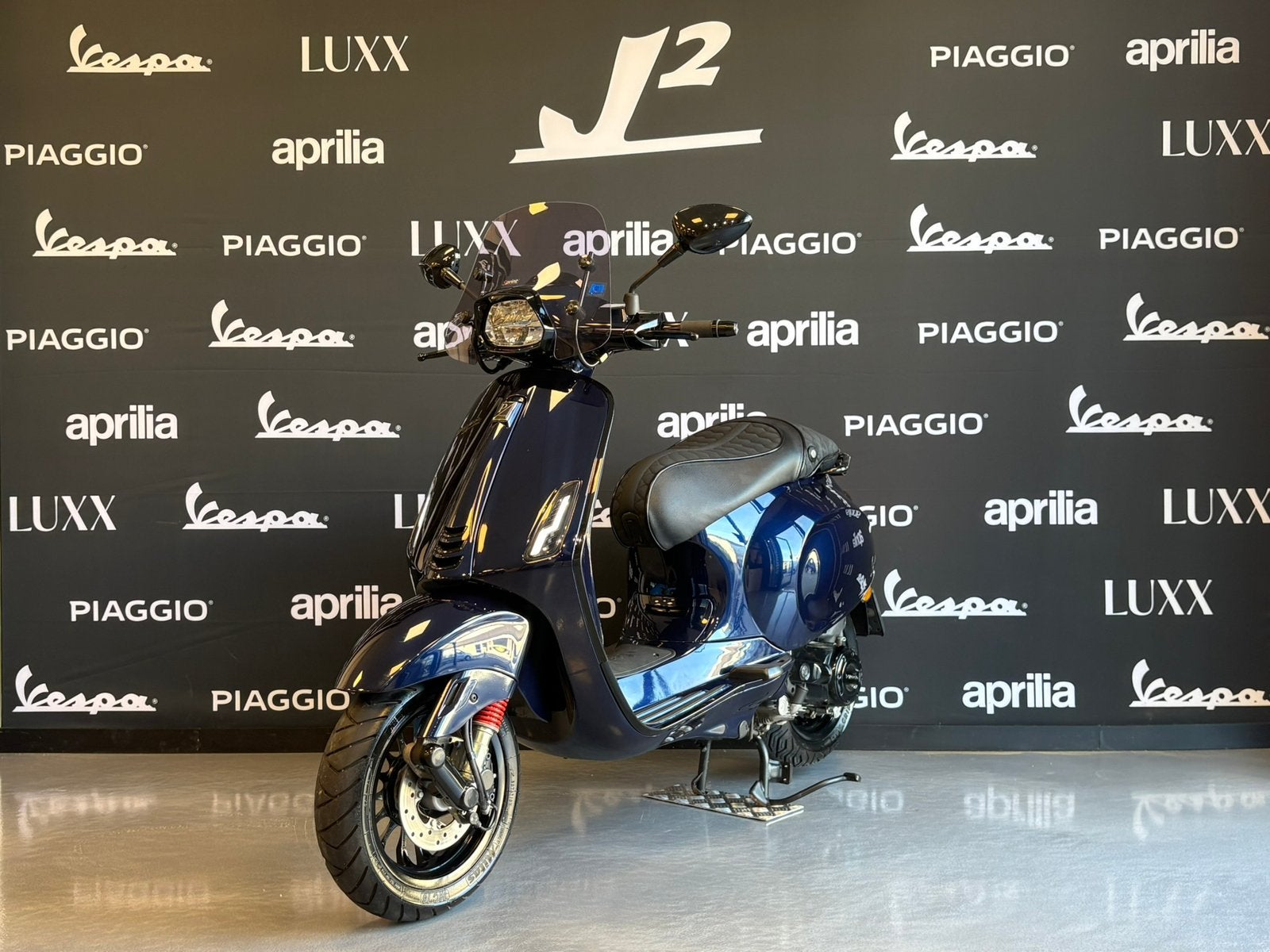 Vespa Sprint | Dark Midnight Blu | Brom | 2024 | 7186 km, Overige modellen, ., Maximaal 45 km/u, Ophalen of Verzenden