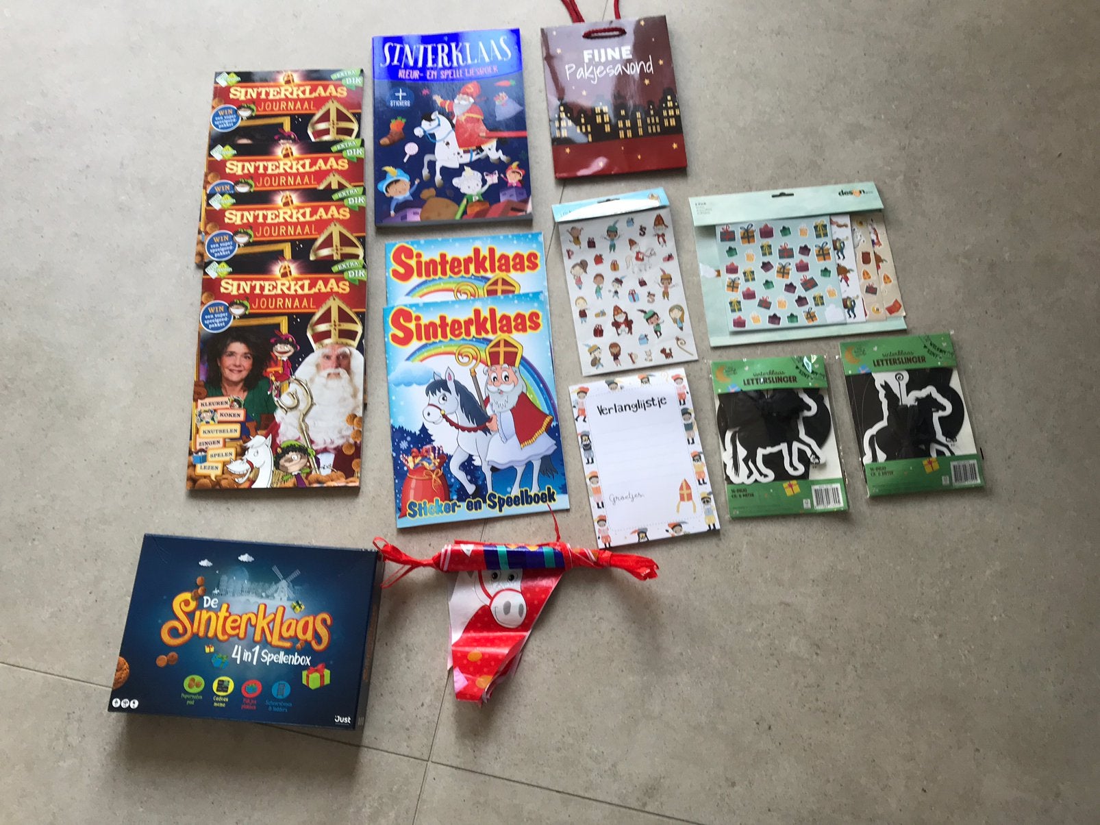 Sinterklaaspakket, Diversen, Ophalen, Zo goed als nieuw