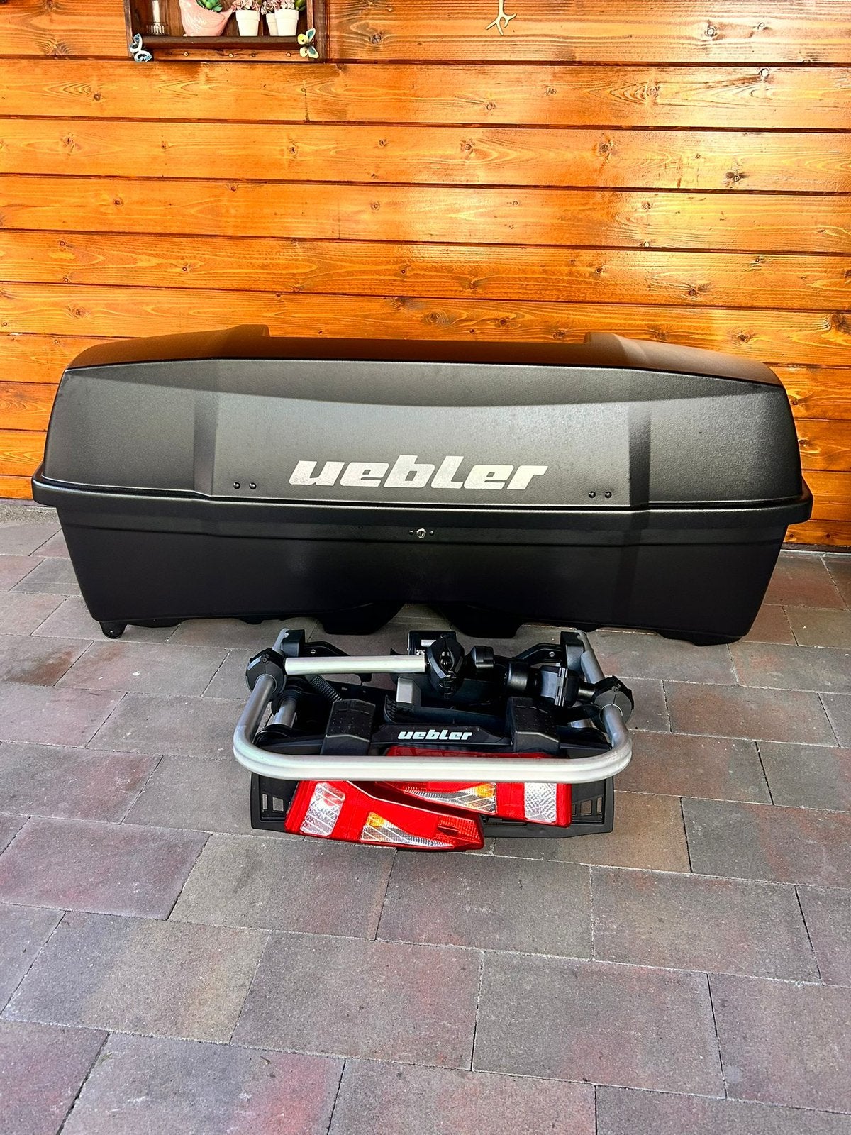Uebler Heckbox B1 Nieuw, Nieuwprijs 819,- nu voor maar 569,-, Ophalen, Nieuw