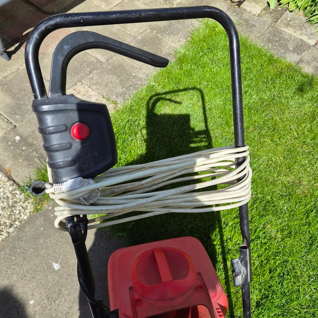 Elektrische grasmaaier - WOLF-Garten, Tuin en Terras, Ophalen, Cirkelmaaier, Gebruikt, Elektrische grasmaaier