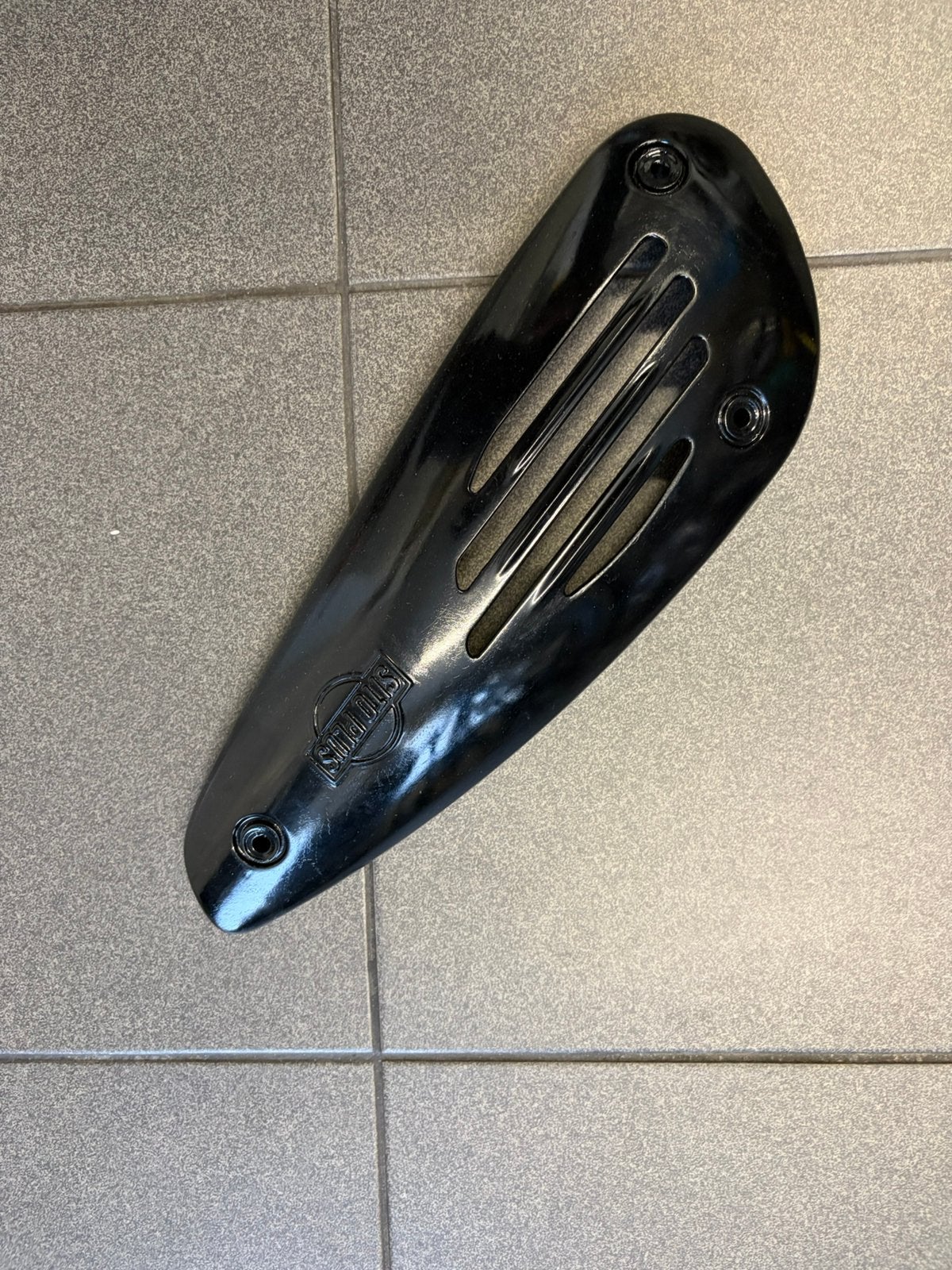 Vespa hitte schild uitlaat, Ophalen of Verzenden