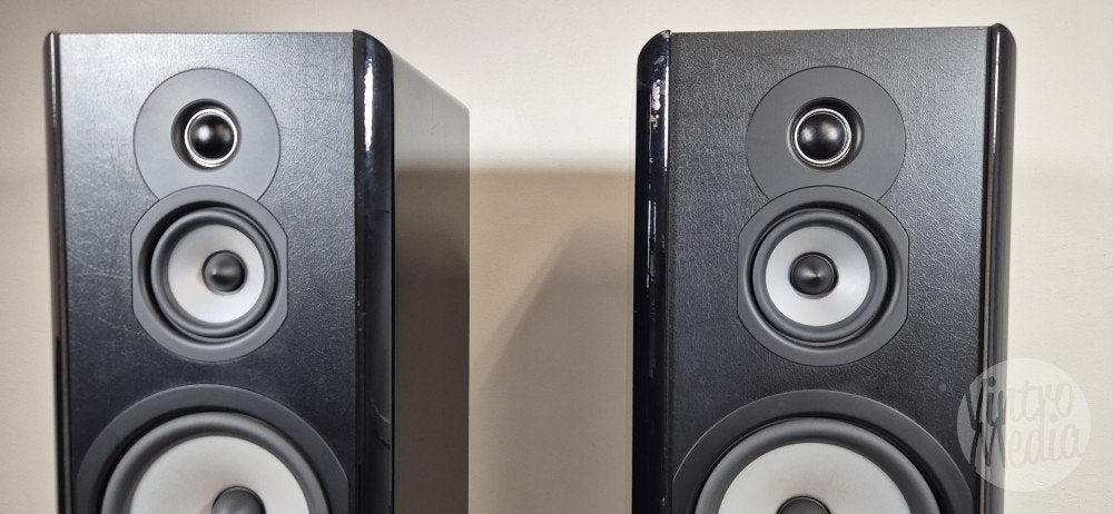 Boston Acoustics A360 Luidsprekers | Speakers | Piano Lak, Audio, Tv en Foto, Luidsprekers, Vloerstaande luidspreker, Refurbished