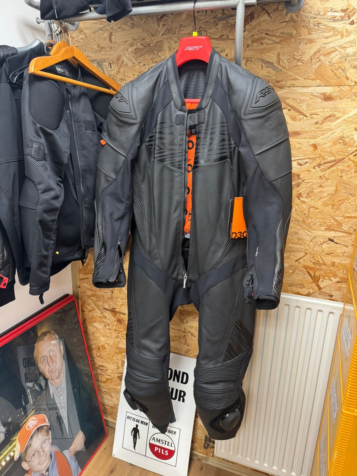 RST TracTech Evo D3O leren motorpak 1-delig - maat L NIEUW, Ophalen of Verzenden, Nieuw met kaartje, Heren, Overall