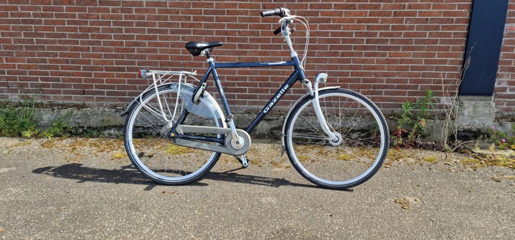 Te koop: Gazelle herenfiets – framemaat 61 cm, Ophalen, Gebruikt, Gazelle, Versnellingen