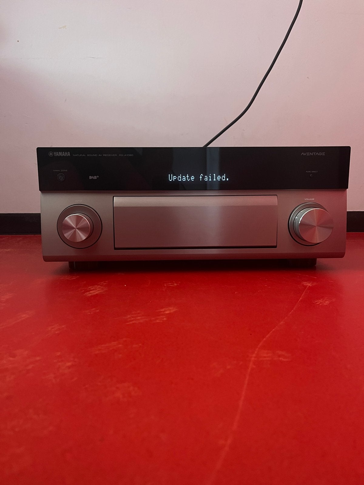 Yamaha RX-A1080 AV-receiver - Update nodig, Audio, Tv en Foto, Versterkers en Receivers, Ophalen, Overige systemen, Yamaha, Niet werkend