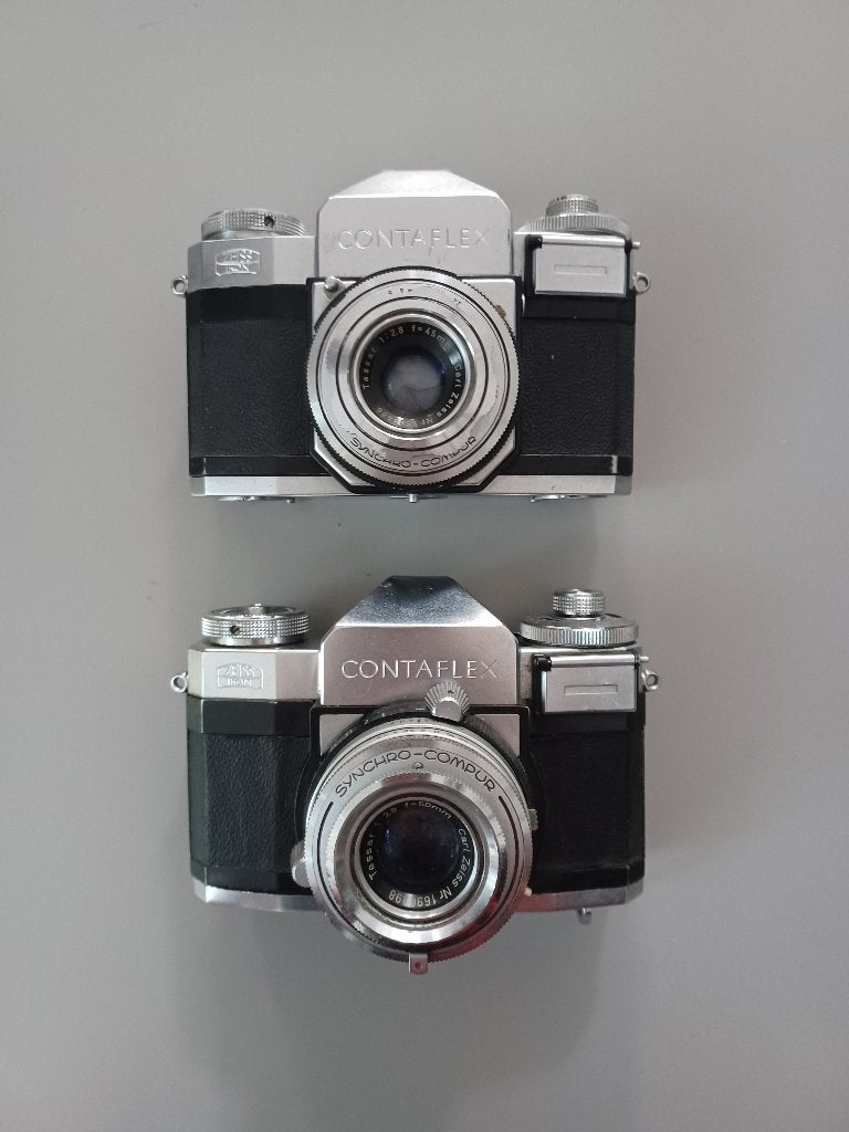 Contaflex camera Canon Nikon, Ophalen of Verzenden, Gebruikt, Compact, Overige Merken