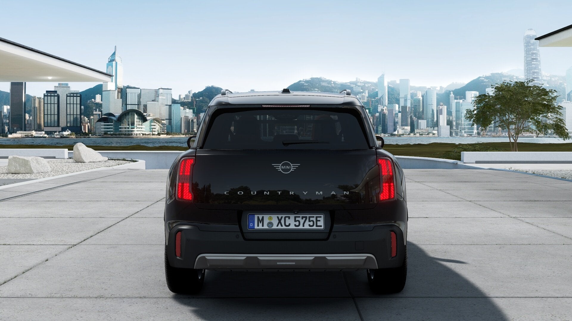 MINI Countryman E / Favoured / Pakket M / 19" Kaleido Spoke, Auto's, Countryman, Zwart, Leder, Nieuw