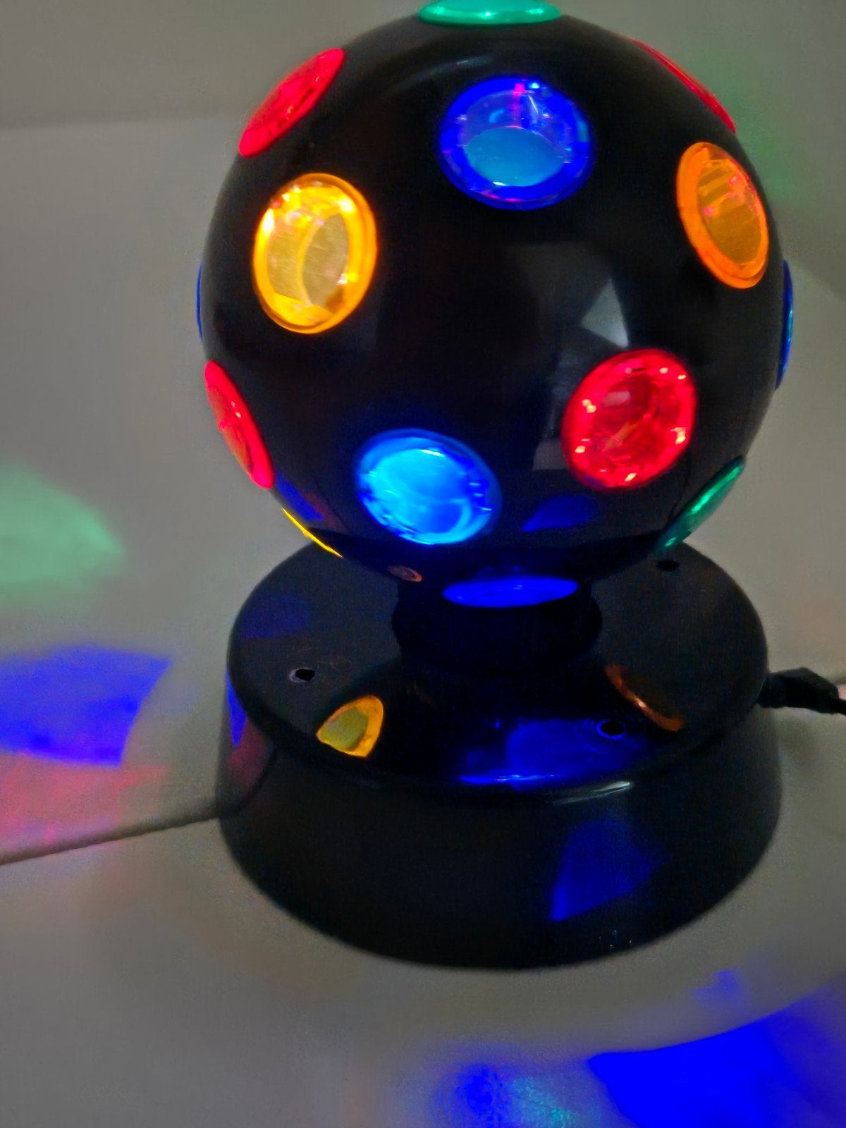 Disco lampje, Muziek en Instrumenten, Licht en Laser, Ophalen, Gebruikt, Discobol, Kleur