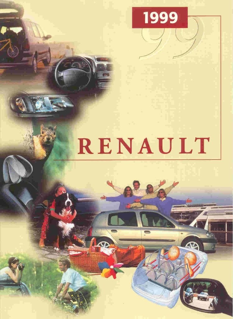 Renault 1999 Twingo Clio Mégane Laguna Safrane Espace Kangoo, Ophalen of Verzenden, Nieuw, Renault