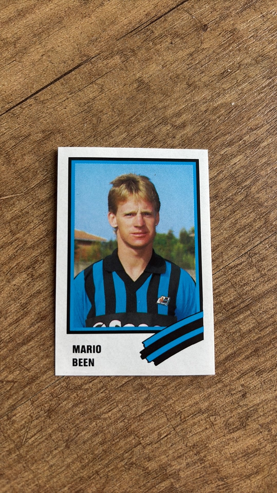 Voetbalplaatje Euroflash 1989 mario been, Ophalen of Verzenden, Zo goed als nieuw, Buitenlandse clubs