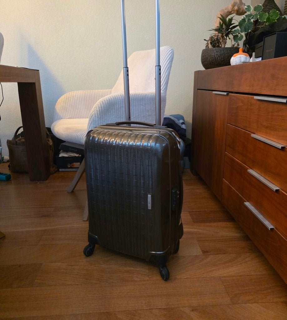 Samsonite spinner 55 luxurious edition, Ophalen of Verzenden, Gebruikt, Hard kunststof, 50 tot 60 cm