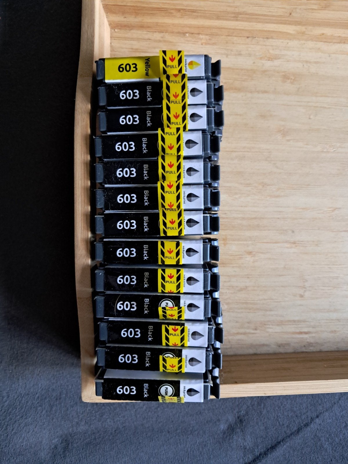 Epson 603 Inktpatronen - Zwart en Geel (Nieuw), Ophalen, Nieuw, Cartridge, Epson