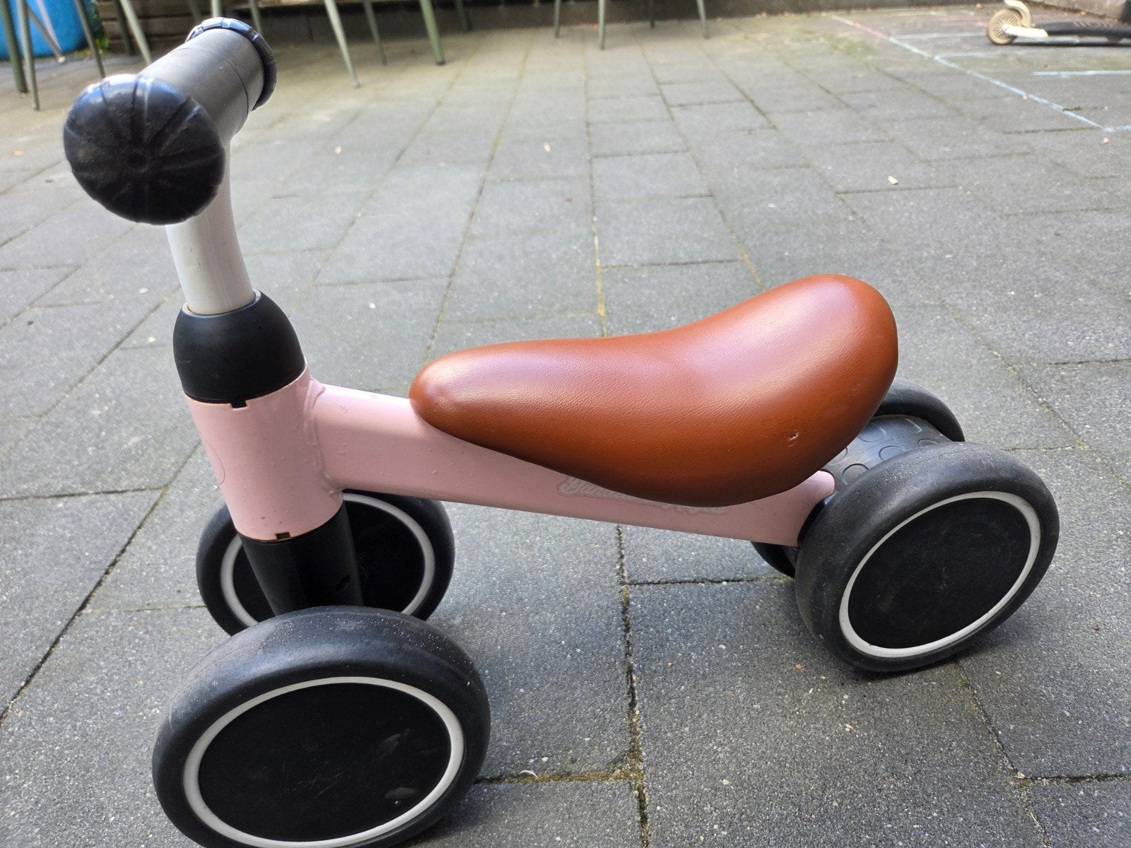 Bandits and Angels loopfiets roze little starter, Ophalen, Gebruikt, Loopfiets