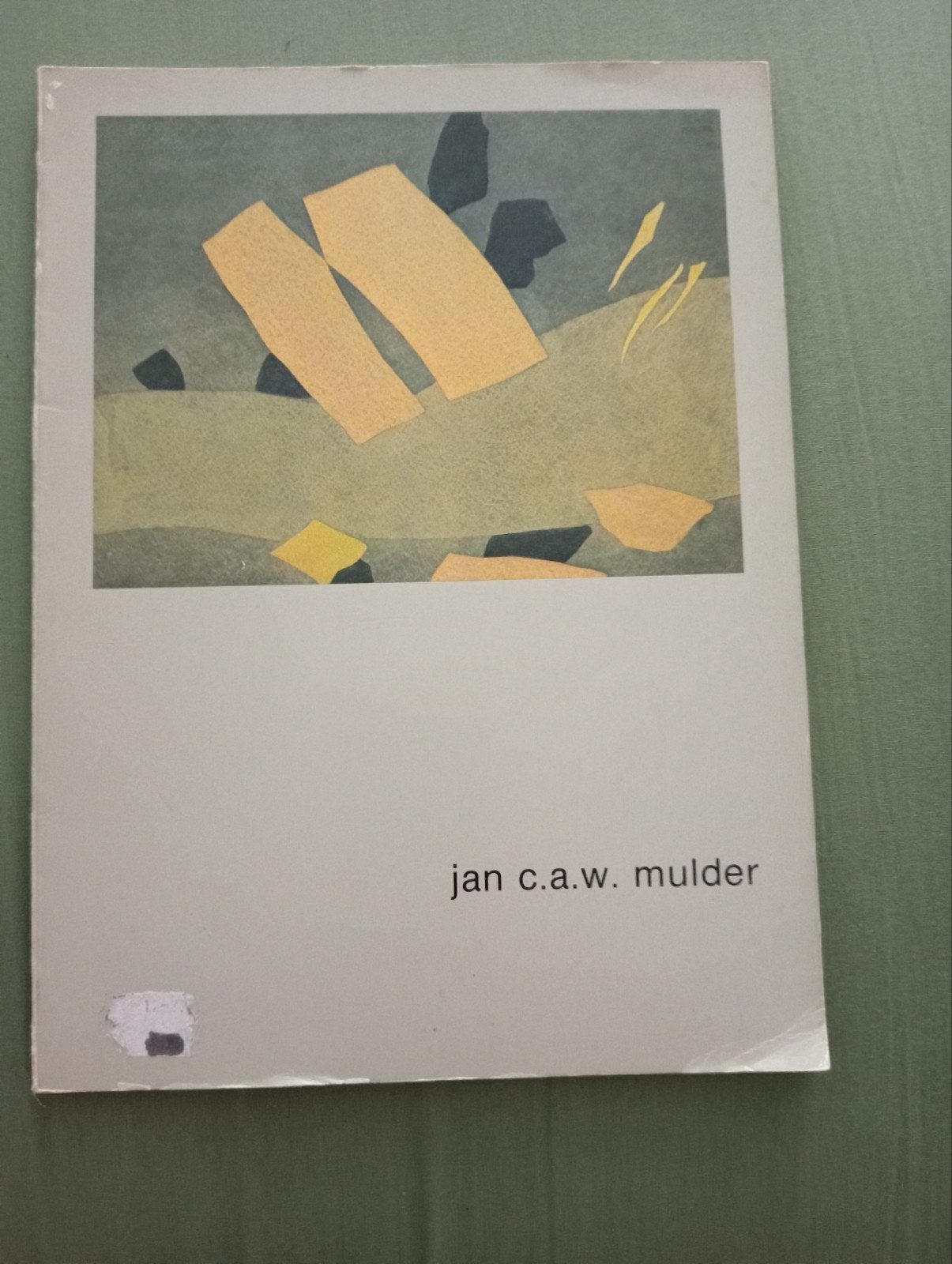 Jan C.A.W. Mulder Kunstboek - Redelijke Staat, Boeken, Ophalen of Verzenden, Gelezen, Schilder- en Tekenkunst, Jan C.A.W. Mulder
