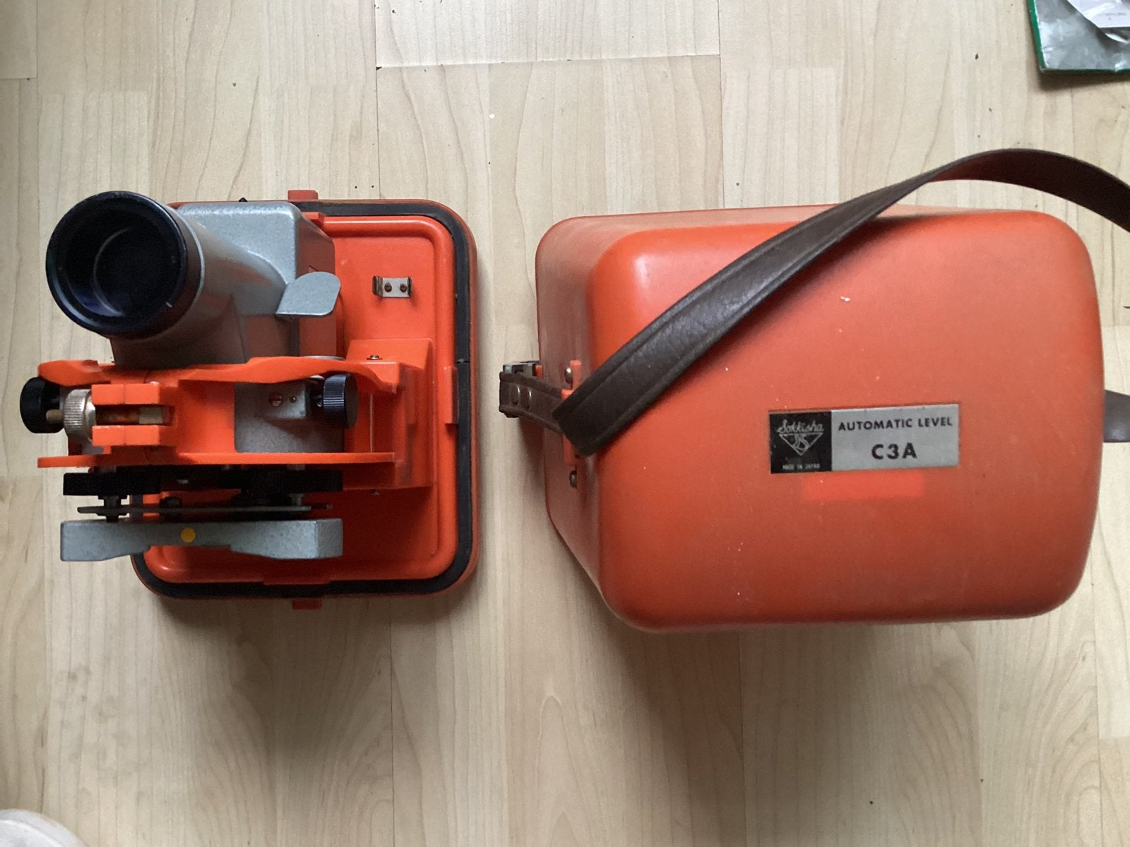 Sokkisha waterpasmeter / landmeter, Ophalen of Verzenden, Gebruikt