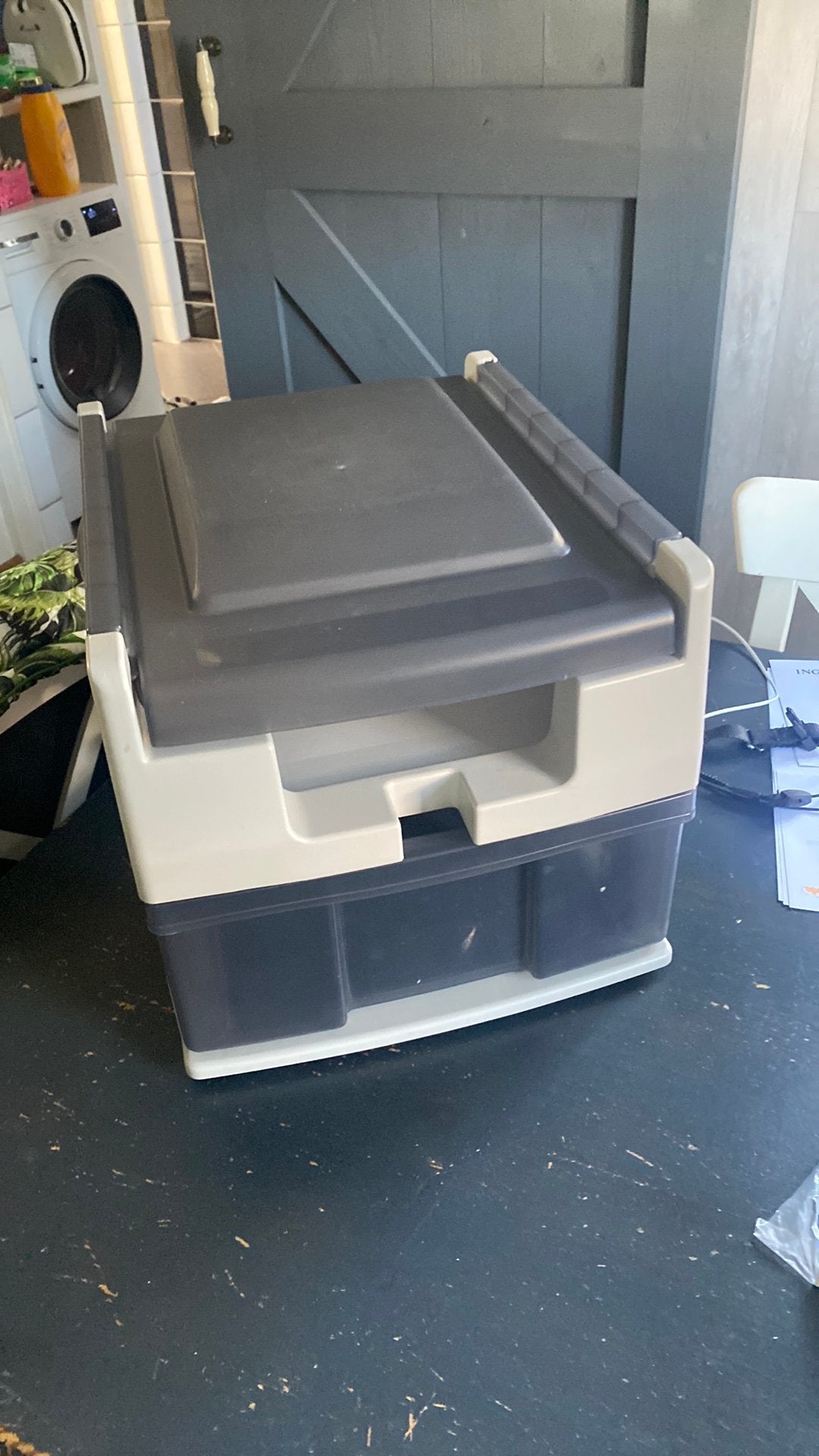 Iris TG-47 opbergboxunit voor spelcomputers, Dieren en Toebehoren, Ophalen of Verzenden, Zo goed als nieuw