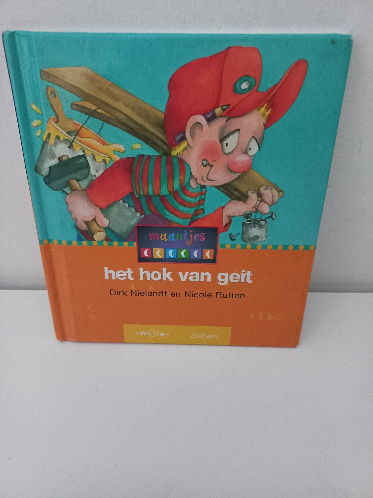 Het hok van geit - veilig leren lezen Maantjes- avi M3, Ophalen of Verzenden, Gelezen, Fictie algemeen