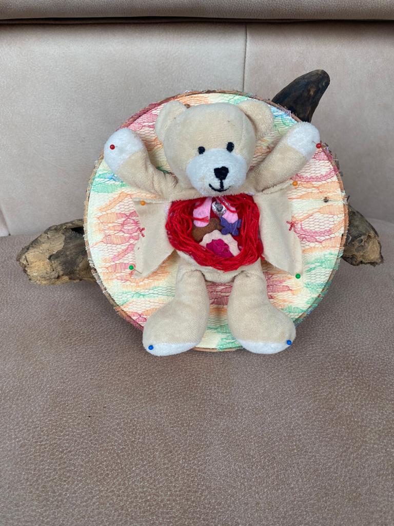 Taxidermy plushie/knuffel beer, Ophalen of Verzenden