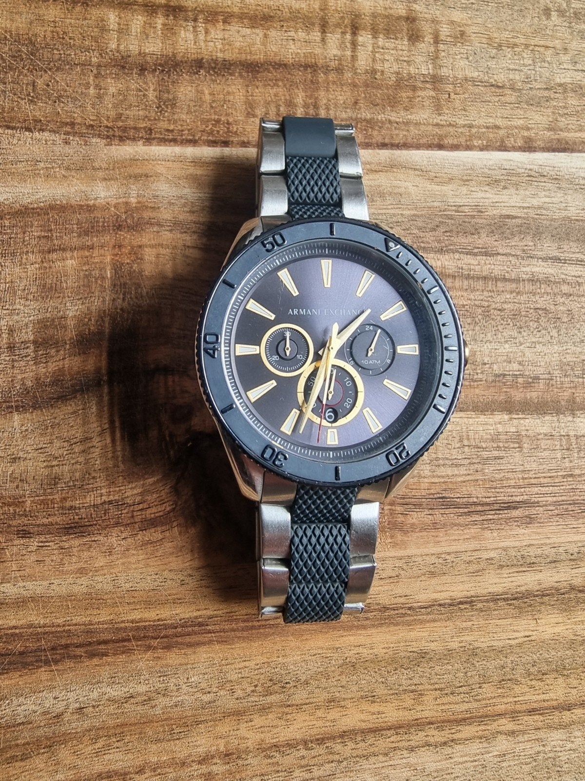 Armani Exchange EX1815 Herenhorloge, Ophalen, Zo goed als nieuw, Staal, Overige merken