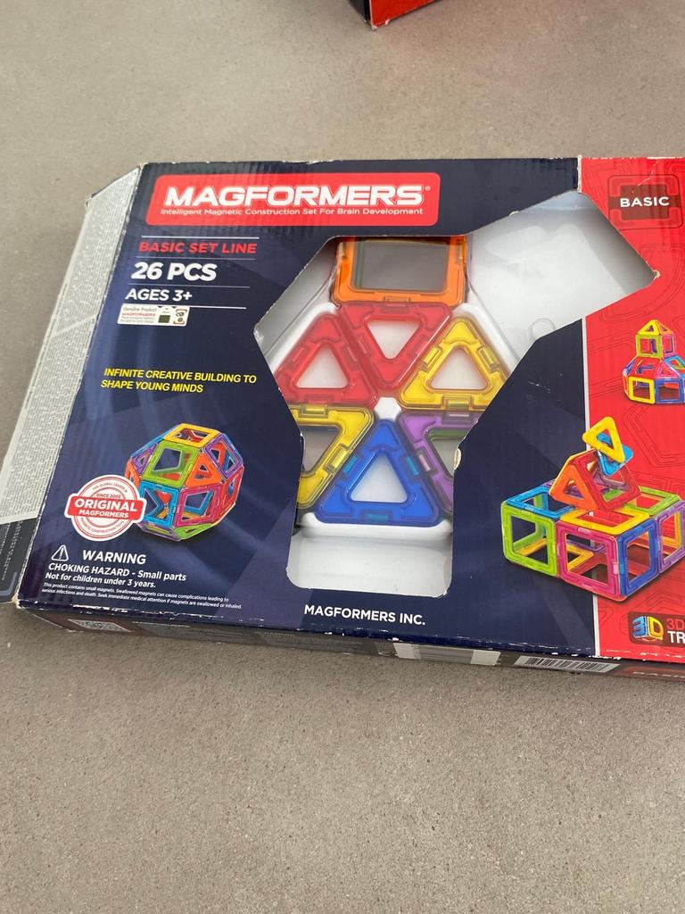 Magformers Basic Set - Magnetisch Constructiespeelgoed (26 s, Ophalen of Verzenden, Nieuw, Overige merken