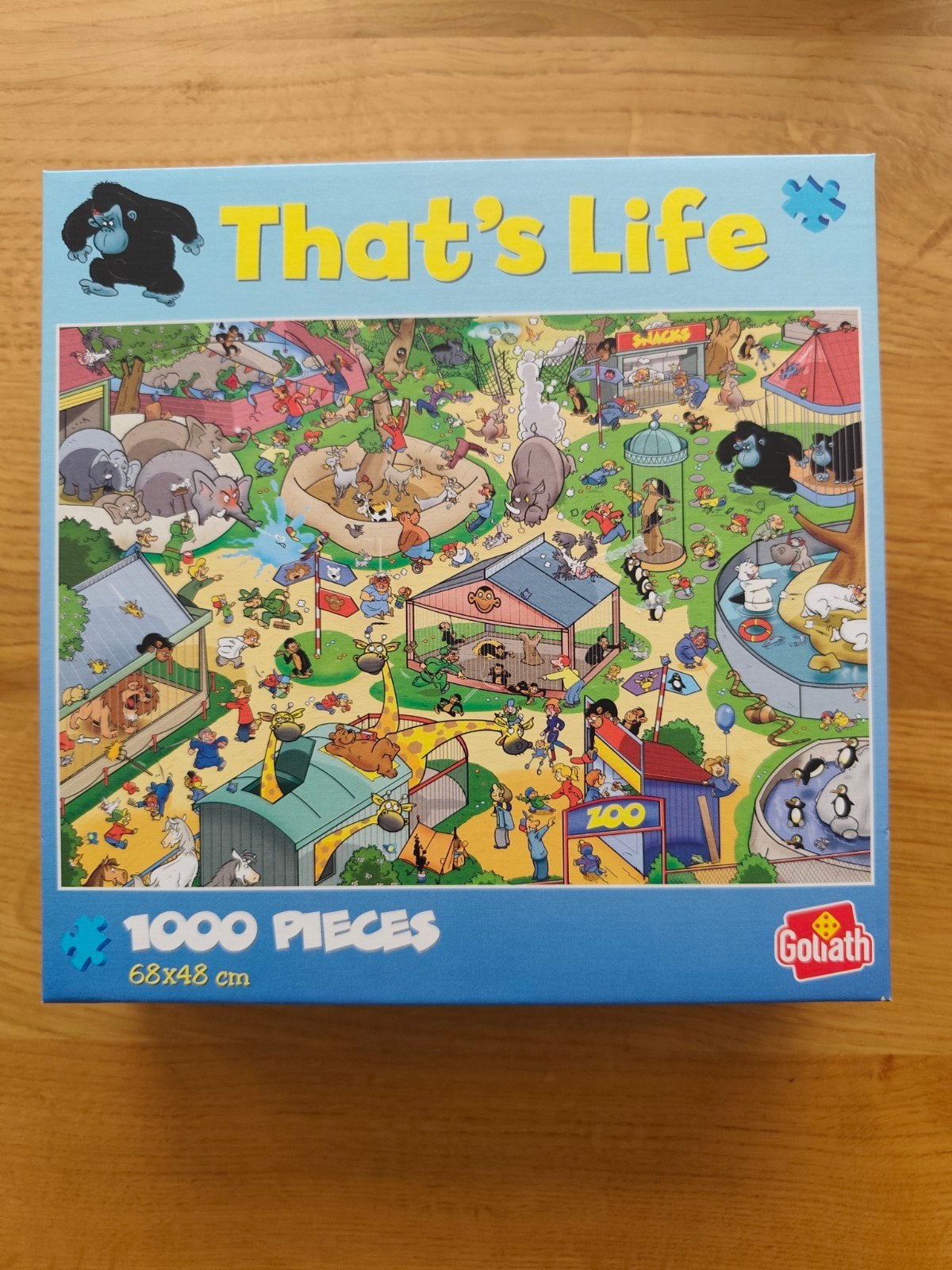 5 puzzels thats life 1000 stukjes, Ophalen, 500 t/m 1500 stukjes, Zo goed als nieuw
