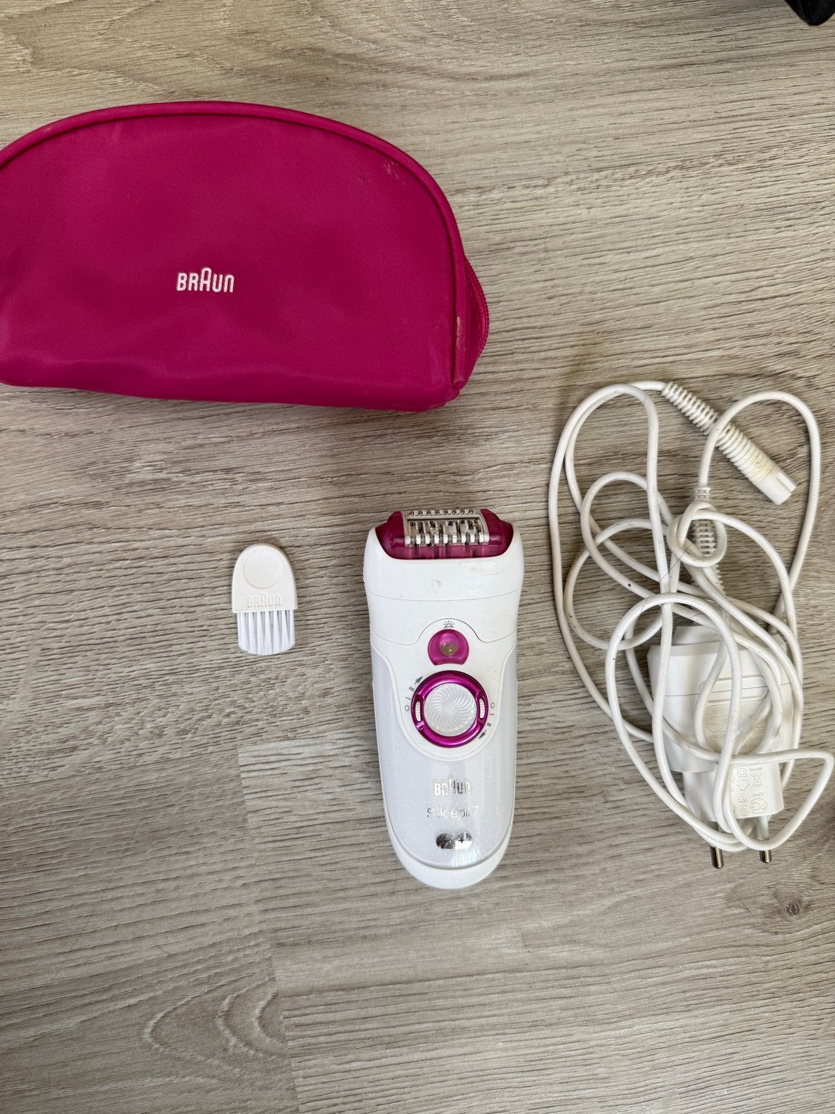 Braun Silk-épil Epilator met etui en oplader, Witgoed en Apparatuur, Persoonlijke-verzorgingsapparatuur, Ophalen of Verzenden