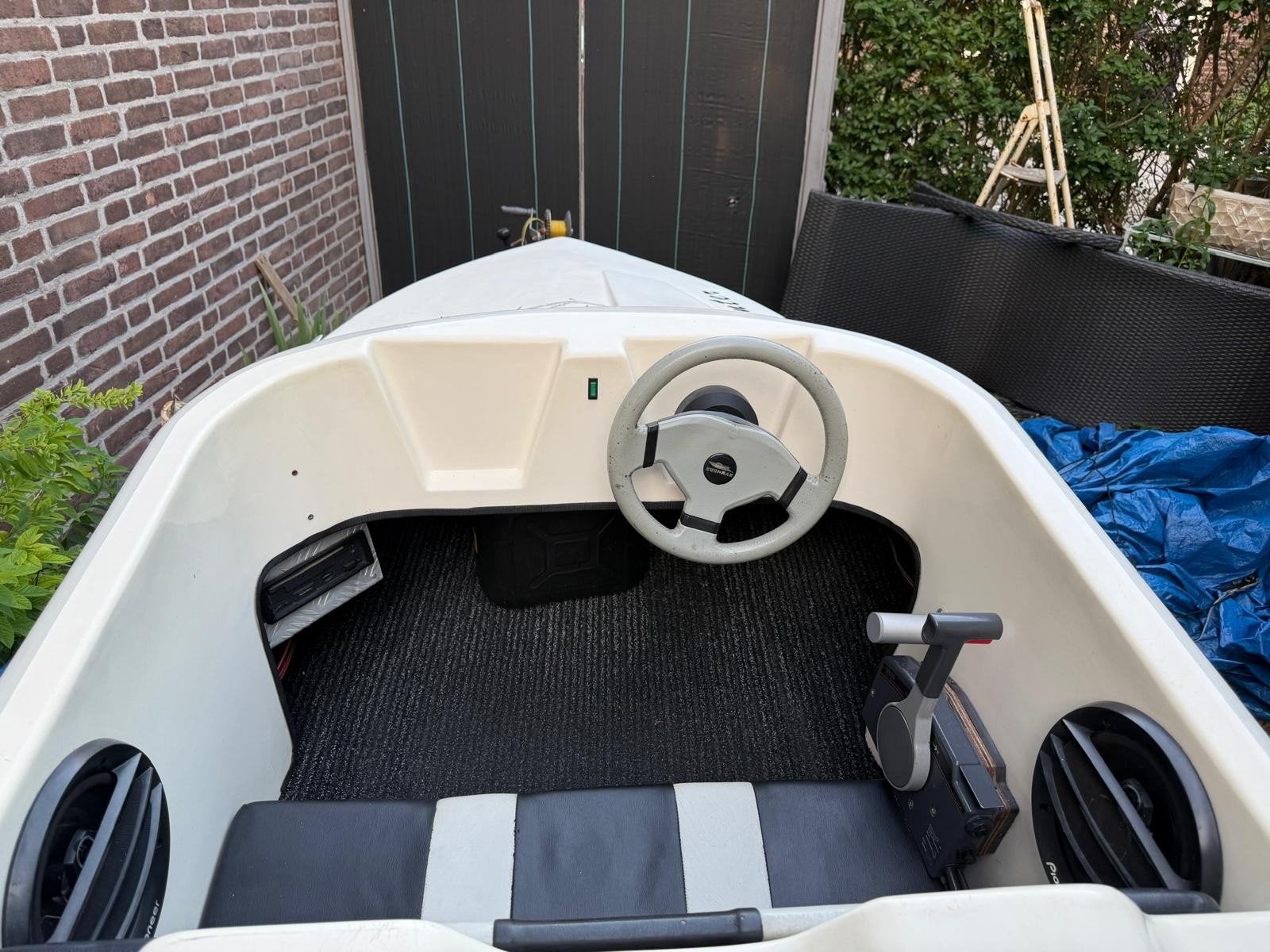 Beekman Sprinter met Yamaha 15PK 4-takt (kortstaart), Watersport en Boten, Speedboten, Ophalen, Gebruikt, Viertaktmotor, Beekman