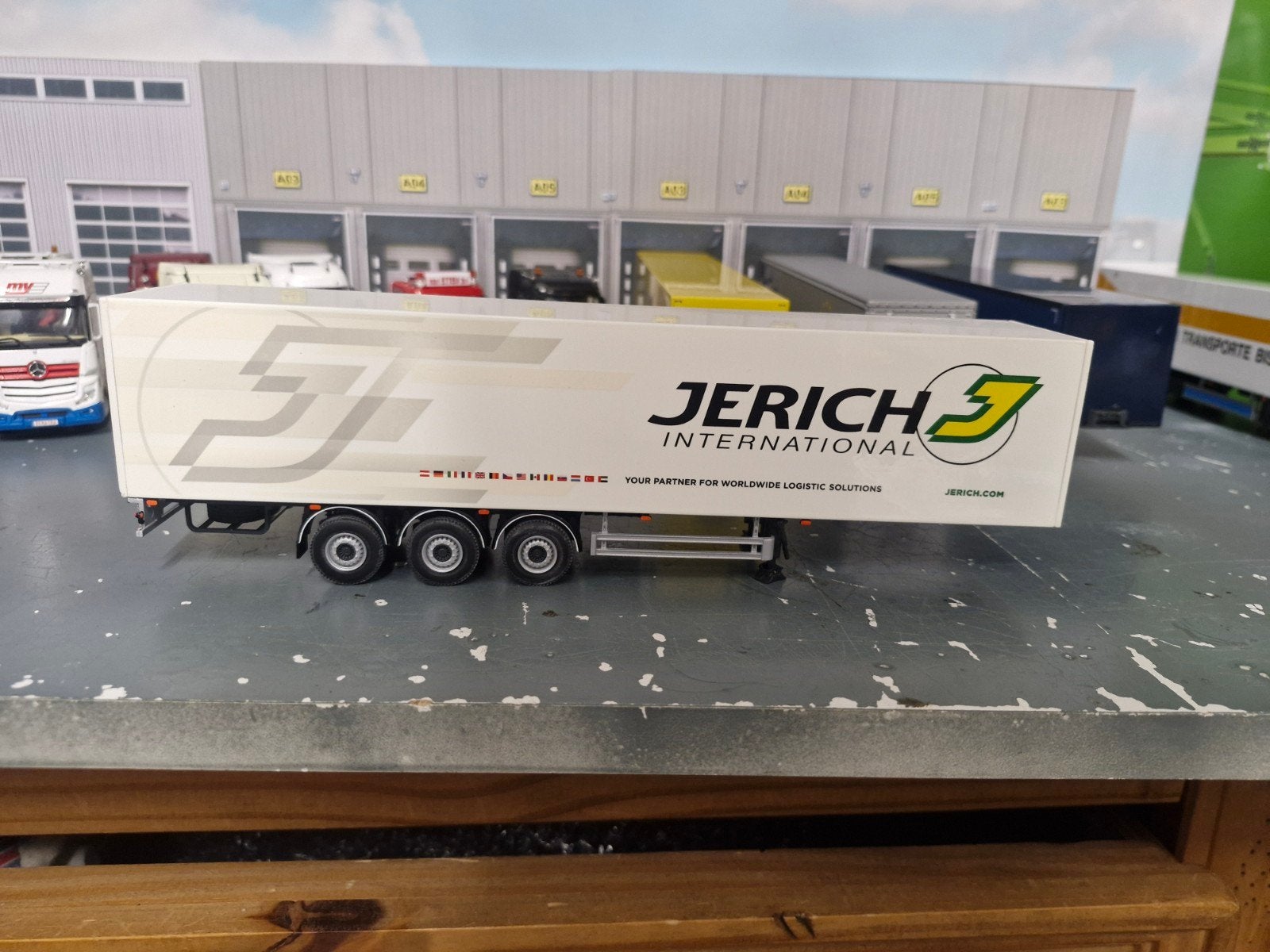 kastentrailer wsi van  jerich, Hobby en Vrije tijd, Ophalen of Verzenden