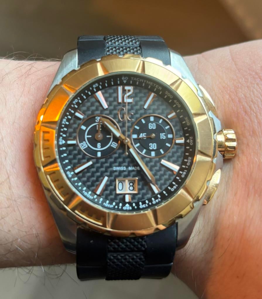 Guess GC Horloge, Duikershorloge, Overige merken, Staal, Gebruikt, Polshorloge
