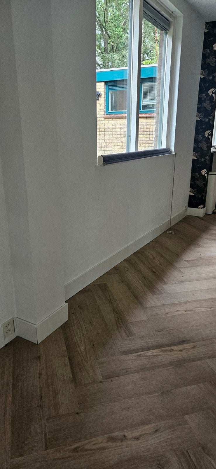 Witte plinten 12 cm hoog, nieuw en zo goed als nieuw, Ophalen, Nieuw, Mdf, 200 tot 250 cm