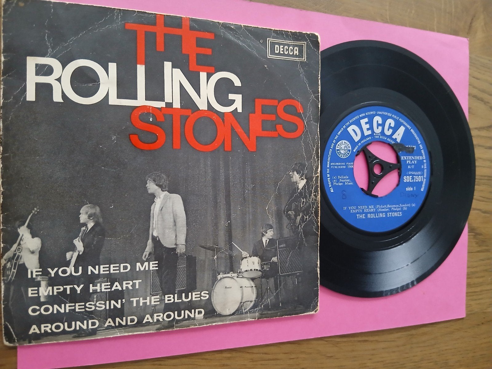 VINYL EP THE ROLLING STONES  1964, EP, Ophalen of Verzenden, EP