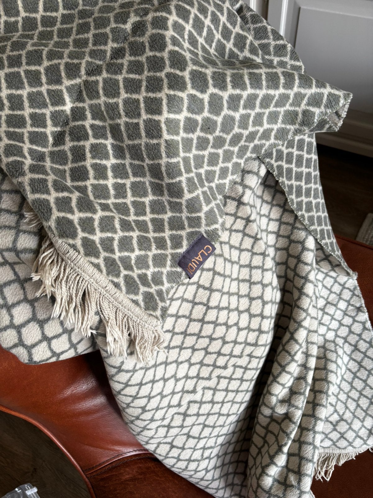 Claudi plaid, Katoen, Gebruikt, 200 cm, 150 cm