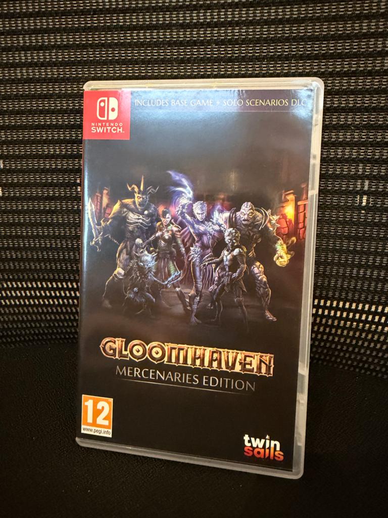 Gloomhaven Mercenaries Edition Nintendo Switch, 1 speler, Ophalen of Verzenden, Zo goed als nieuw, Role Playing Game (Rpg)