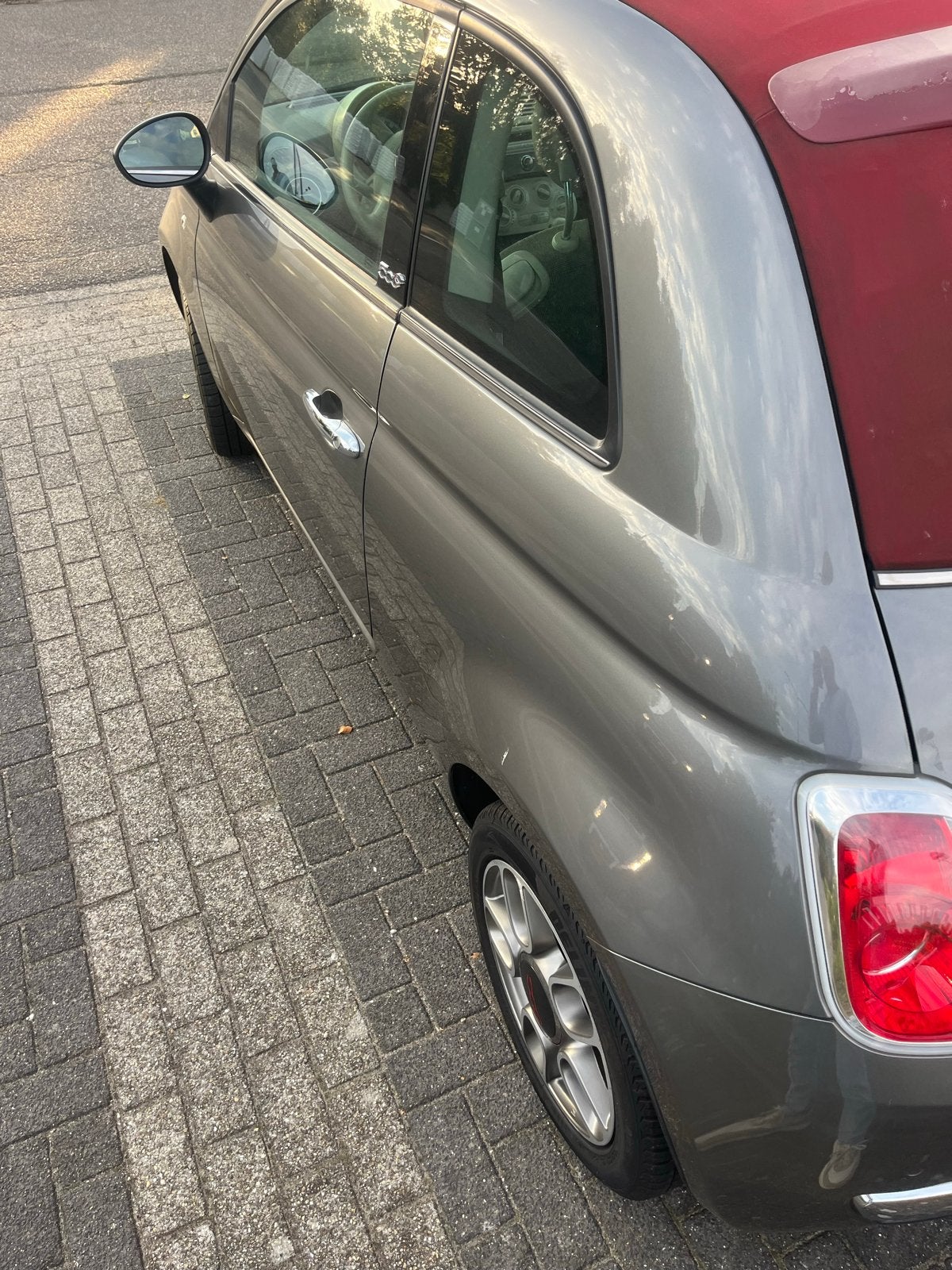 Fiat 500 1.2 C 2011 Grijs, Voorwielaandrijving, 4 cilinders, Handgeschakeld, Particulier