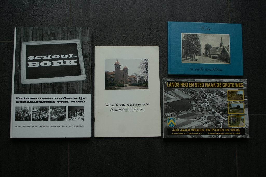 WEHL... Streek-boeken.. diverse oa ABC oud Wehl, Ophalen of Verzenden, Zo goed als nieuw, Gelderland