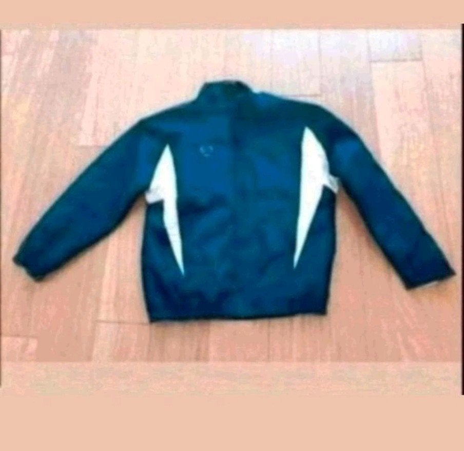 Nike jas maat 44-48, Blauw, Nike, Maat 56/58 (XL), Ophalen of Verzenden