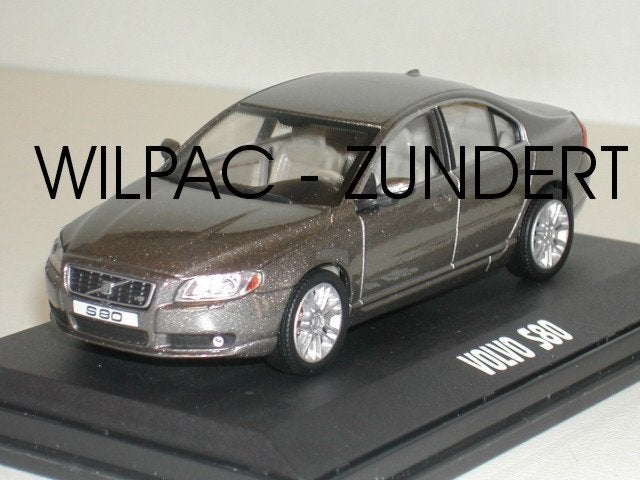 Volvo. S80. V8 2006 oyster grey metallic 1:43. Motor. Art ., Hobby en Vrije tijd, Modelauto's | 1:43, Ophalen of Verzenden, Nieuw