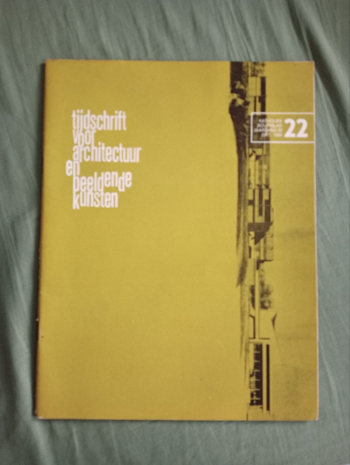 Tijdschrift Architectuur en Beeldende Kunsten jaren 70, Ophalen of Verzenden, Gelezen, Architectuur algemeen