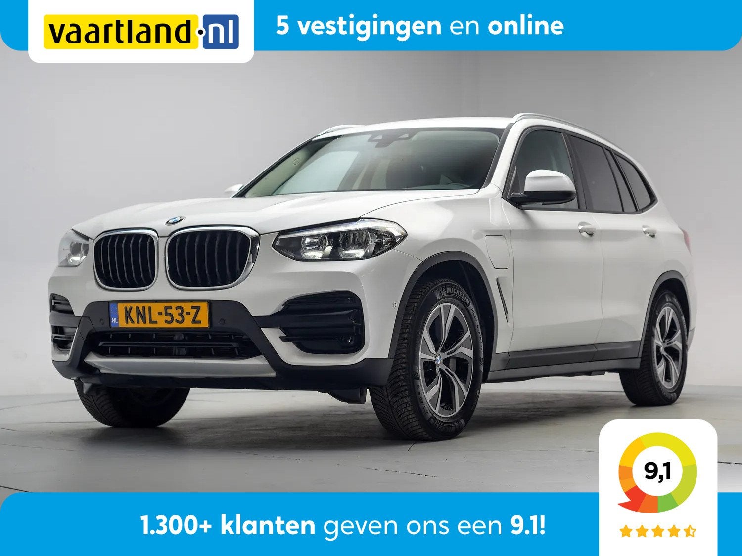 BMW X3 xDrive30e Executive Sport [ Leder Live-cockpit prof., 1998 cc, Gebruikt, 4 cilinders, 2000 kg